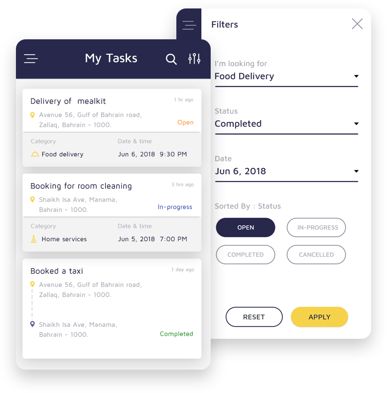Customer Application