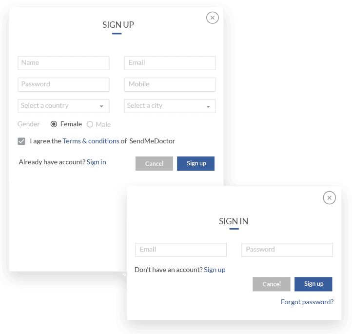 Signup Login